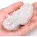 Nupuyai Natural Mountain Crystal Druse Rodstein - Irregular Crystal Cluster for Reiki Healing & Home Decoration - Medium Size Gemstone - Buy Online on GoSupps.com