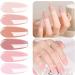 Vishine Gel Nail Polish kit Soak Off Nail Gel Trendy Jelly Nude Pink Transparent Colors Sheer Color Kit for Home Pro Nail Salon Nail Art Manicure Set 8ml C088 - Buy Online on GoSupps.com
