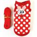 Anelekor Small Animals Christmas Costume - Santa Coat Guinea Pig Harness & Leash Set | Festive Clothes for Hamsters, Rats, Kitties & More - Red Small - Buy Online on GoSupps.com