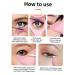Housoutil 5pcs Eyeliner Tool Set - Makeup Applicator Eye Liner Guide Template & Mascara Tool for Women - Pink Protective Cover for Perfect Eyeliner Application - Buy Online on GoSupps.com