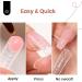 Beetles Poly Nail Extension Gel Starter Kit - 6 Colors All In One Builder Set with UV Light | Clear, Nude, Pink, Neutral Shades | Base & Top Coat, Gentle Treatment - Golden Journey - Buy Online on GoSupps.com