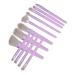 FOMIYES 1 Set Makeup Brush Set Women Makeup Brush Lip Brush Make up Brush Face Beauty Tools Blush Brush Women Makeup Supplies Travel Makeup Brush Girl Nylon Cosmetics Wooden Handle Purple 12.20X2.20X1.20CM Purple