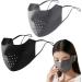 UV Masks - 2PCs UPF 50+ Breathable Sun Protection Face Mask for Women | Reusable & Washable with Earphones | Perfect for Golf & Outdoor Sports - Buy Online on GoSupps.com