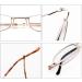 Kokobin Flexible Metal Reading Glasses +1.0 Dioptries | Unisex Feather-Hinge Design & Glasses Case | Ideal Visual Aid for Enhanced Reading - Buy Online on GoSupps.com
