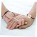 COHEALI Women Bracelet 1 Pair Cutout Heart Bracelet Woven Bracelets Rope Bracelet for Women Miss Jewelry Heart-shaped - Buy Online on GoSupps.com