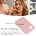 Buy Makeup Palette - Stainless Steel Mixing Plate with Spatula for Nail Art & Cosmetics | International Shipping - Buy Online on GoSupps.com