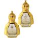Veemoon 6-Piece Essential Oils Bottle Set - Thai Holy Water Container & Roller Bottles - Travel Glass - 6.5x4cm - Perfect for Aromatherapy & Gifts - Buy Online on GoSupps.com