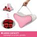 BESPORTBLE Roller Skate Bag - Pink | Ice Skate & Inline Skate Carry Bag for Girls, Boys, Adults | Fits Most Roller Skates | Durable & Stylish Design - Buy Online on GoSupps.com