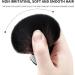 Soft Powder Makeup Brush | Kabuki Brush for Face, Cheeks, Bronzer, Blush & Foundation - Black - Buy Online on GoSupps.com