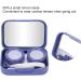 Waterproof Contact Lens Storage Container Case - Complete Accessories for Storing Contact Lenses (Dark Purple) | International Shipping Available - Buy Online on GoSupps.com
