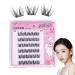 Dorolab Lashes Dorolab Eyelashes Dorolab Glue Free Eyelash Dorolab Lashes for Eyelash Extensions Dorolab Lashes Self Adhesive Lash Clusters with Bottom Lashes Natural Lashes Style 5