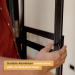 Hakuna Pets Patio Pet Door for Sliding Doors | Easy DIY Install | Magnetic Closure | Durable UV Resistant Mesh | Large, Black | Ideal for Rentals - Buy Online on GoSupps.com