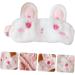 Healifty Bunny Ears Silk Eye Mask - Girl Stuffed Animals Sleeping Mask - Plush Material Blackout Eye Cover - Portable Fluffy Sleeping Mask - White 01 - Buy Online on GoSupps.com