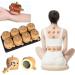 Moxibustion Box Chinese Moxa Sticks Burner Heating Acupuncture Point Reusable Self-Adhesive Moxa Roll Stick Holder for Joint Knee Pain Care