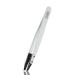 Rubis Eyebrow Tweezers Classic Techno - Tweezers for Eyebrow Plucking with Plastic Tip - Slanted (White)