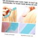 FRCOLOR 6 Sheets Double Sided Adhesive Hair Extension Lace Front Wig Tape Adhesive Hair Extension Tape Seamless Hair Extension Tape Hair Extension Tabs Hair Wig Tape Replace Hair Piece Pu - Buy Online on GoSupps.com