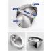 Household Items 304 Stainless Steel Automatic Induction Urinal Wall-Mounted Public Toilet Contact-Free Urinal with Flush Valve Flushing Men's Suitable for Bars and Shopp - Buy Online on GoSupps.com