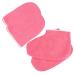 Beaupretty with paraffin wax isolated feastling 1 set paraffin glove paraffin protection paraffin bath wax bathroom shoes wax bath hand cover paraffin accessories combination set care
