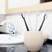 Ultra-Fine Soft Toothbrush - Million Nano Bristle Adult Tooth Brush for Deep Cleaning | Portable Travel Oral Care Brush (Wavy White) - International Shipping Available - Buy Online on GoSupps.com
