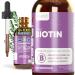 Rejuvica Health Active Biotin - Advanced Liquid Biotin Supplement - 5000mcg Support Hair Skin & Nails 1