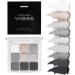 URQT 4 Pack Eyeshadow Palette Set - Rich Colors Eye Makeup Kit | Black Blue Green Purple | Matte & Glitter Shades for Natural Looks - Buy Online on GoSupps.com