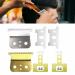 Buy 2 Pairs Adjustable T Blade Carbon Steel Replacement Trimmer Heads for Styliner 2 - Gold & Silver - International Shipping - Buy Online on GoSupps.com