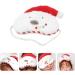 Shop 1pc Christmas Sleep Mask - Plush Eye Covers for Travel & Office | Cozy Polyester Sleeping Mask for Festive Relaxation - Buy Online on GoSupps.com