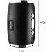 Intelligent Voice Bluetooth Speaker Portable Subwoofer Wireless Speaker - Black - Buy Online on GoSupps.com