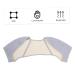 Buy Multipurpose Shoulder Pads - Breathable Shoulder Protector Waistcoat Brace - Charcoal Fibre - International Shipping Available - Buy Online on GoSupps.com