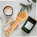 Natural Horse Hair Face Brush for Gentle Cleansing | Bamboo Facial & Body Scrubber - Buy Online on GoSupps.com