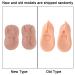 Moisturizing Silicone Gel Socks for Plantar Fasciitis Relief | Anti-Crack Foot Care | International Shipping Available - Buy Online on GoSupps.com