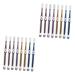 Minkissy 16 StK nano toothbrush toothbrush with silicone bristles manual toothbrush toothbrushes toothed hygiene travel toothbrush.