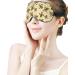 Yellow Bee & Honeycomb Sleep Mask Eye Cover - Adjustable Strap, Blocks Light for Men and Women - Ideal for Sleeping, Travel, and Naps - Buy Online on GoSupps.com