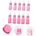 10pcs Pink Essential Oil Sample Bottles - Glass Dropper Vials for Travel & Cosmetics | Perfect for Perfume & Essential Oils - Buy Online on GoSupps.com