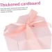 SKISUNO Candy Bag 1pc Love Box Bridesmaid Boxes Flower Heart Shape Case Piggy Bank Romantic Child 1 count (Pack of 1) Pink - Buy Online on GoSupps.com
