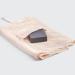Kitsch XL Exfoliating Body Scrubber - Recycled Nylon Shower Scrubber with Built-in Pocket | Extra Long Bath Scrubber for Body | Blush Exfoliating Washcloth - 1pc - Buy Online on GoSupps.com
