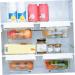 RORPOIR 1pc Refrigerator Storage Basket Clear Fridge Storage Container Fridge Food Keeper White re-usable - Buy Online on GoSupps.com
