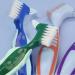 PMELCXD 4-Part Toothbrush & Prosthesis Set | High-Quality Cleaning Ergonomic Design Multi-Layered Bristles - Purple Orange Green Blue - Buy Online on GoSupps.com