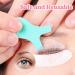 Schyida 40-Piece Y Shape Eyelash Lifting Tool & Brush Set - Perfect for Salons & At-Home Use | Transparent Light Green - Buy Online on GoSupps.com