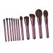 Beaupretty Professional Makeup Brush women s suits ladies suits brush for woman brush Bamboo major purple Cosmetics Brush