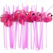 Abizarch 50 Pcs Paper Drinking Straw 3D Fruit Paper Straws Pineapple Flamingo Design Striped Paper Straw Eco Friendly Recyclable Drinking Straw for Bars Decors Hawaiian Beach Party ZHAZHAMO(Flamingo) - Buy Online on GoSupps.com