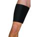 Blue Jay Universal Thigh Wrap| Neoprene Thigh Wrap for Hamstrings and Quadriceps | Physicians Orthopedic Care Light Weight | Universal Size Upto 27 inch (Black)
