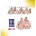 KOMBIUDA 50 Pcs Calendar Chritmas Candy Chrismas Garland Pouch for Christmas Storage Bag Drawstring Size 2 As Shown - Buy Online on GoSupps.com