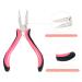 Neitsi Pink Hair Extensions Pliers Set - 2PCS Microlinks & Bead Tool for Easy Hair Extension Removal & Application - Buy Online on GoSupps.com