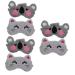 FOMIYES 6 Pcs Sleep Mask Light Blocking Eye Cover Eye Glasses for Mens Sleeping Eye Covering Mens Glasses Sleep Patches Stuffed Bunny Rabbit Eyeshade Child Animal Portable Plush