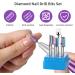 7Pcs Carbide Nail Drill Bit Set for Acrylic Nails - Diamond Bits for Nail Efile, Gel Polish Removal - 3/32 inch Nail Drill Bits Kit - Buy Online on GoSupps.com
