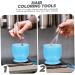 2 pi ces Bol de Teinture Cheveux Shaker Bleu et Rose avec Graduation pour M lange Pr cis Couleur Cheveux DIY Salon et Usage Personnel - Buy Online on GoSupps.com