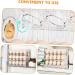 KOMBIUDA Refrigerator Egg Rack Egg Storage Box Plastic Serving Tray Vanity Organizers and Storage Egg Container for Refrigerator Transparent 26X20X10CM - Buy Online on GoSupps.com