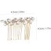 MAGICLULU Fashionable Diamond Hair Accessories Wedding Hair Comb Women Headpiece Decorative Hair Combs Hair Accessory Hair Combs for Women Hair Accessories for Women Hair Comb Clip - Buy Online on GoSupps.com