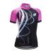 Women's Breathable Quick-drying Cycling Jersey Outdoor Short Sleeve Cycling Shirt 0026 M